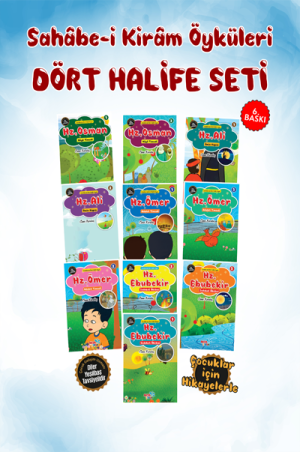 Çocuklar İçin Hikayelerle Dört Halife Hayatı Seti