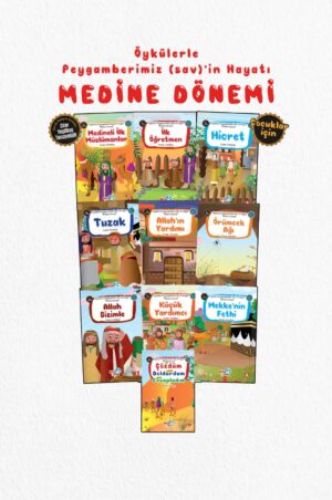 Hikayelerle Çocuklar İçin Medine Dönemi (10 Kitap Takım)